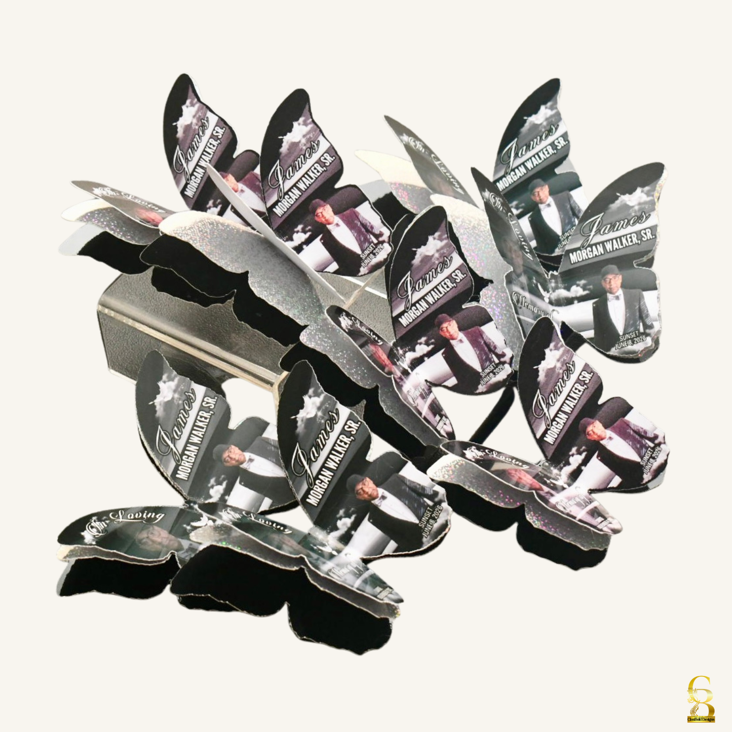 Celebrate Their Wings Personalized Butterfly Keepsake