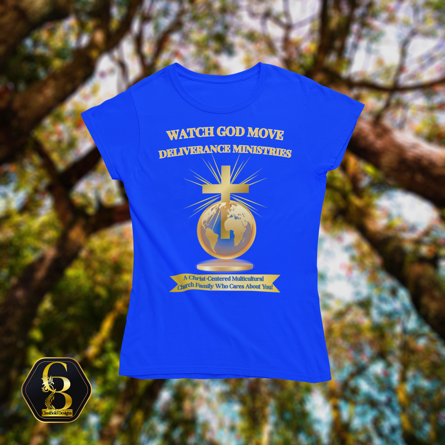 Watch God Move Deliverance Ministries Mission Tee