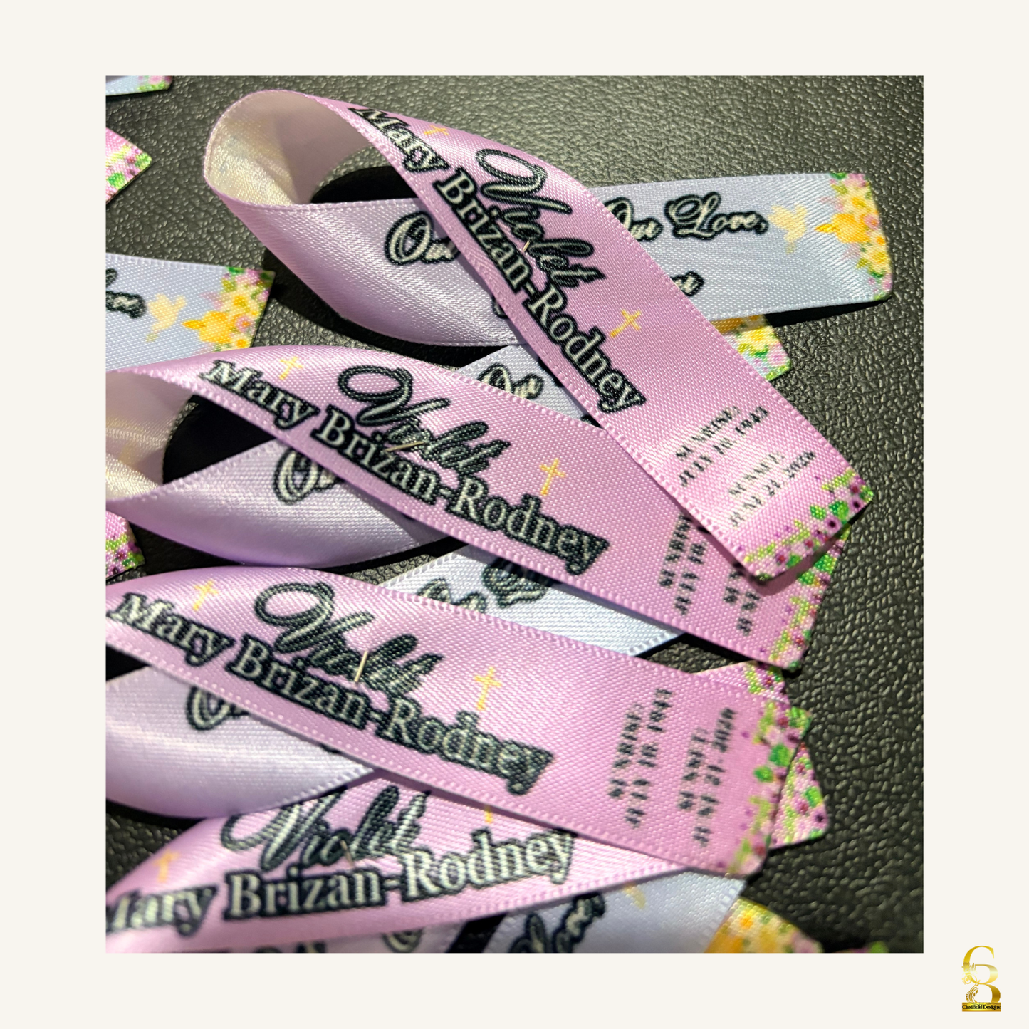 Celebrate Their Wings™ Personalized Memorial Ribbons