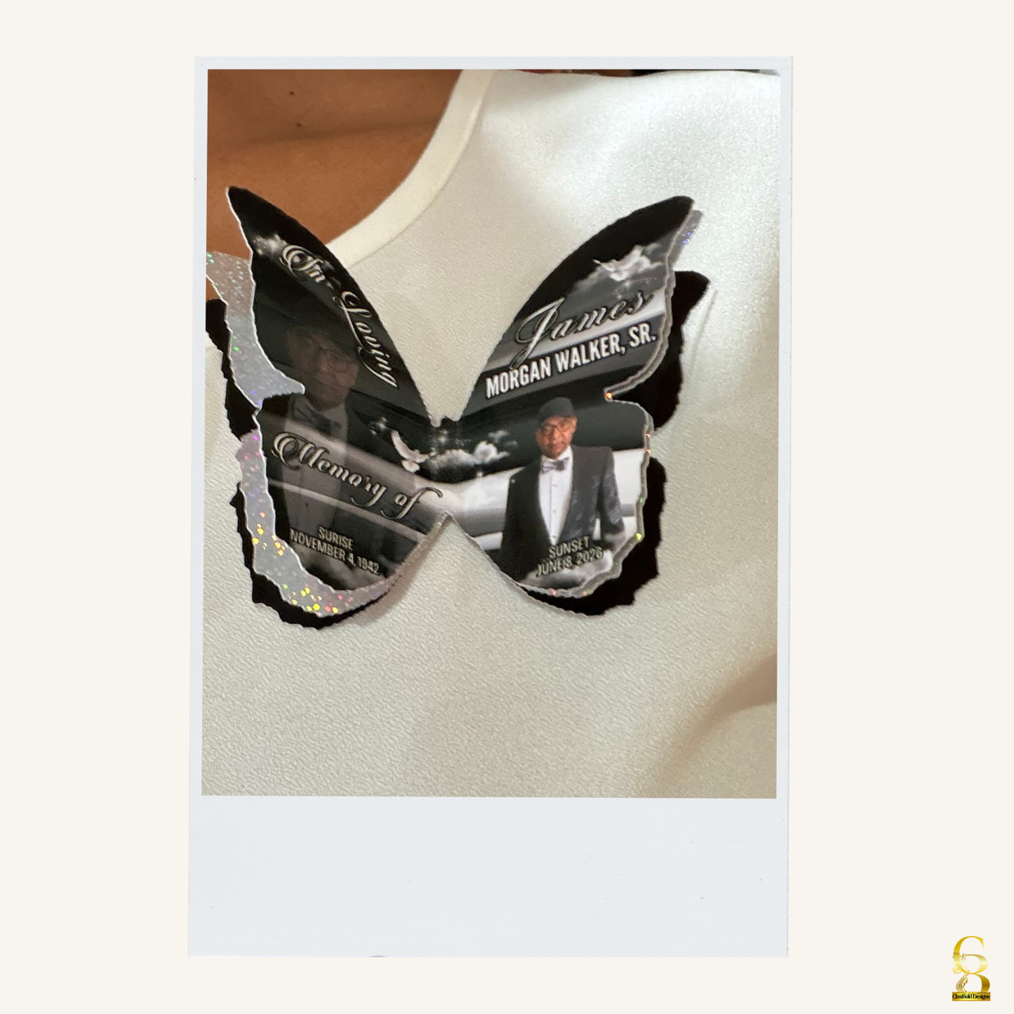Celebrate Their Wings Personalized Butterfly Keepsake