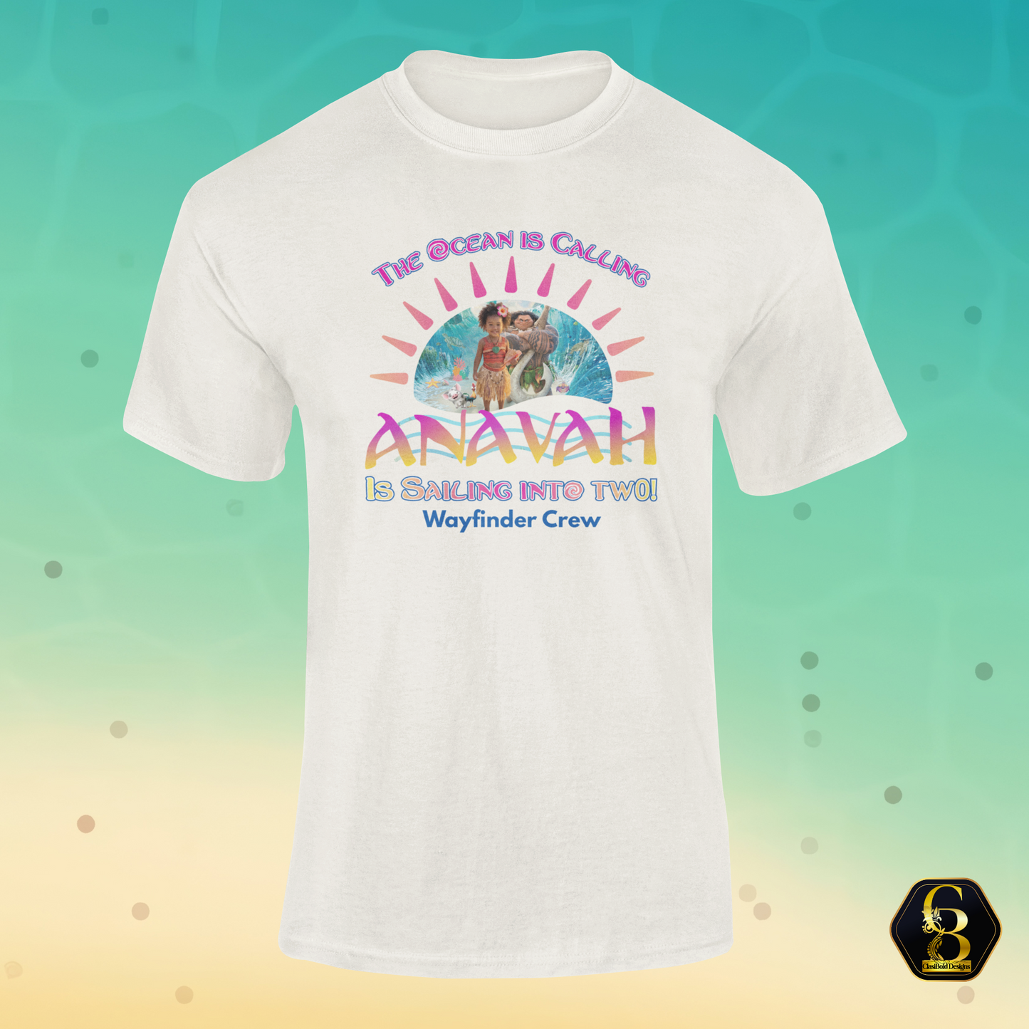 Customize Moana Theme Shirts- Wayfinder Crew