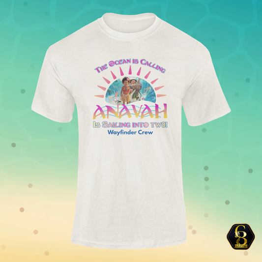 Customize Moana Theme Shirts- Wayfinder Crew