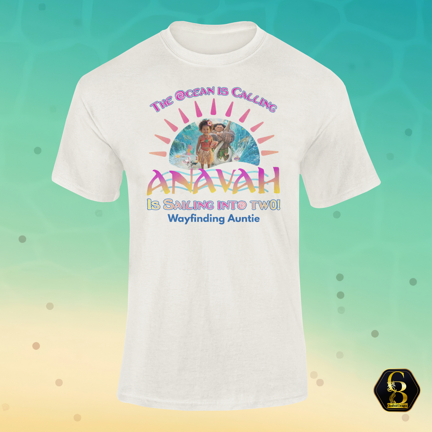 Customize Moana Theme Shirts-Wayfinding Auntie