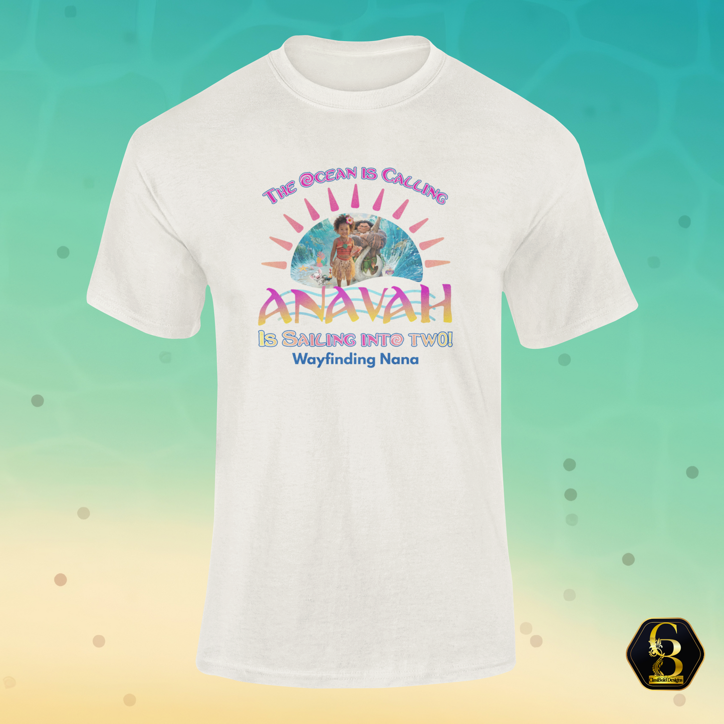 Customize Moana Theme Shirts-Wayfinding Nana