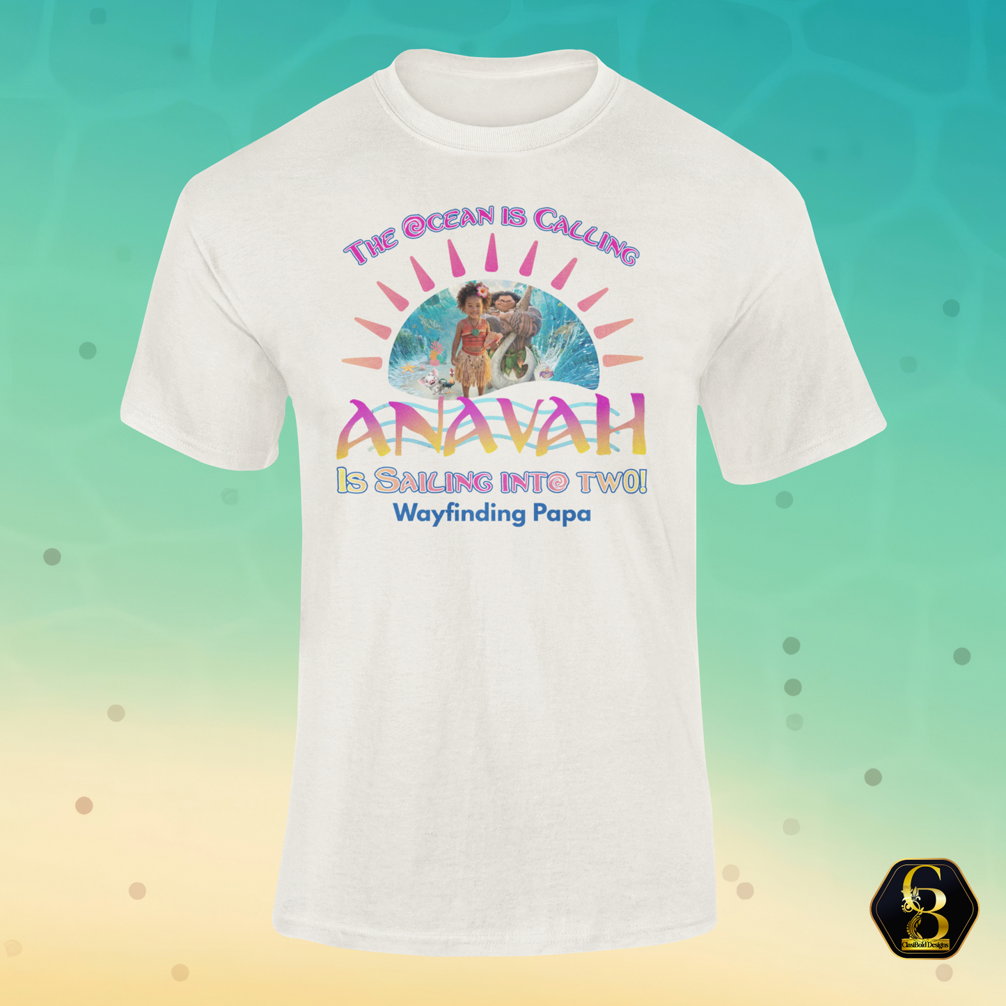 Customize Moana Theme Shirts-Wayfinding Papa