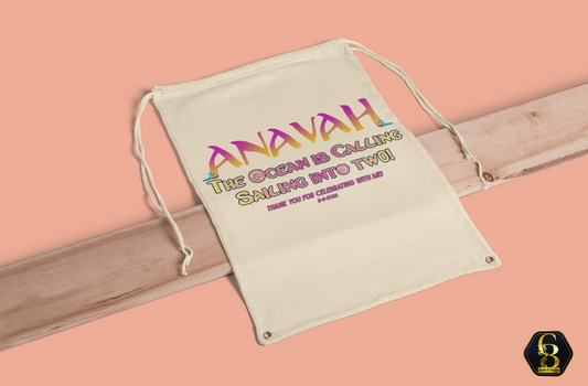 Customize Moana Theme Favor Bags