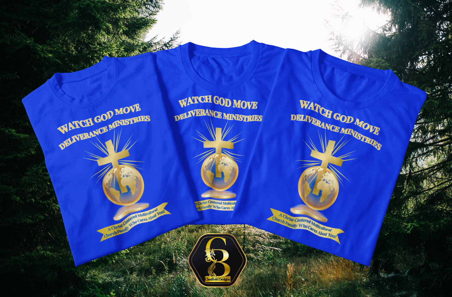 Watch God Move Deliverance Ministries Mission Tee