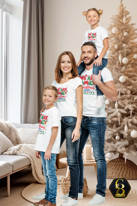 BOLD & UNITED – We Are Family Christmas 2025 Tee (